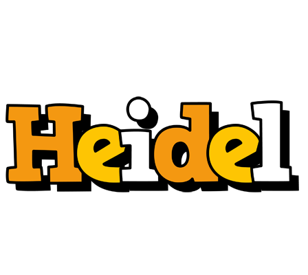 Heidel cartoon logo