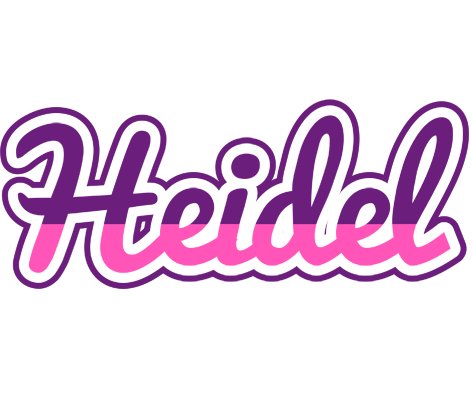 Heidel cheerful logo