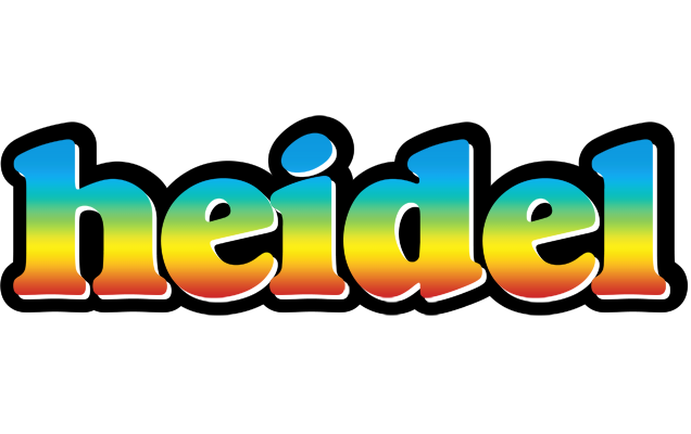 Heidel color logo