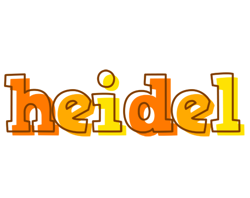 Heidel desert logo