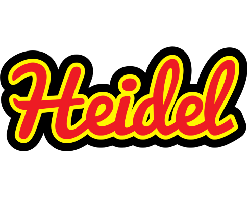 Heidel fireman logo