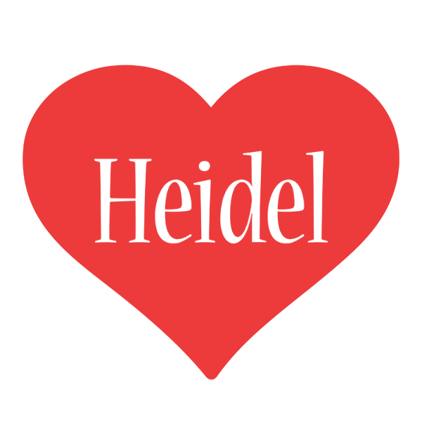 Heidel love logo