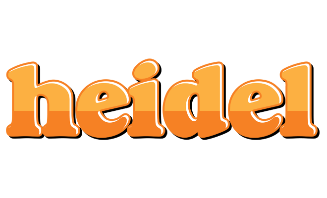 Heidel orange logo