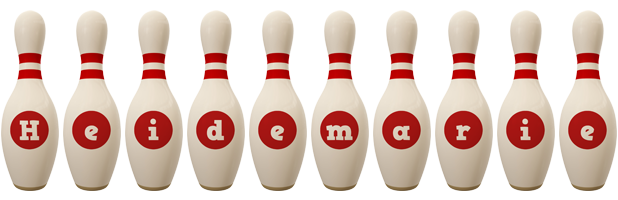 Heidemarie bowling-pin logo