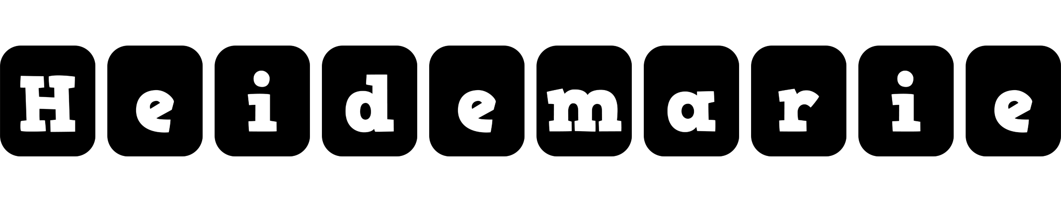 Heidemarie box logo