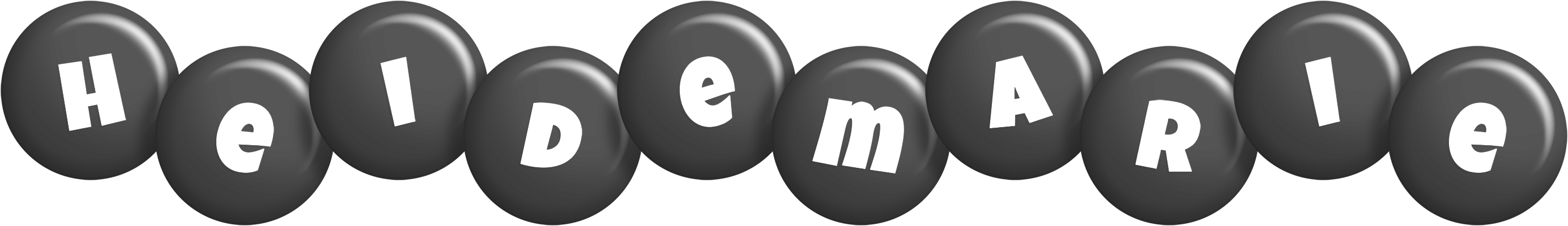 Heidemarie candy-black logo