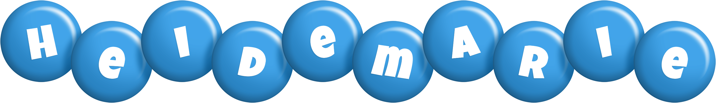 Heidemarie candy-blue logo