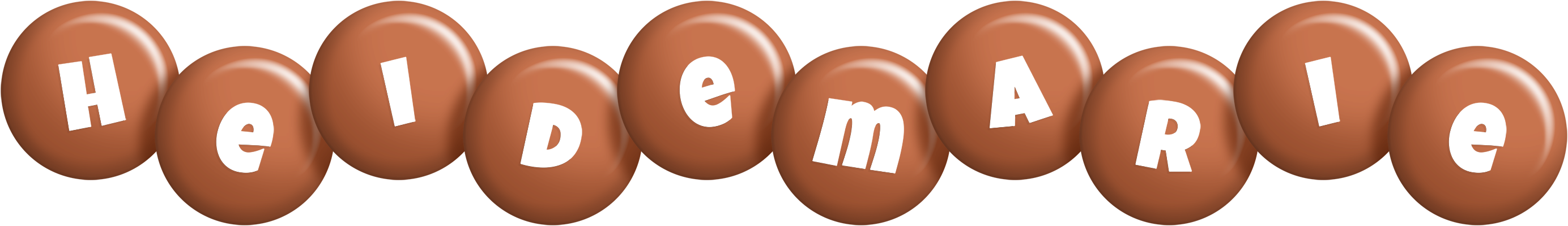 Heidemarie candy-brown logo