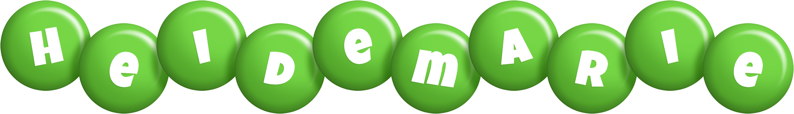 Heidemarie candy-green logo