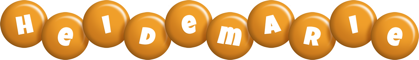 Heidemarie candy-orange logo