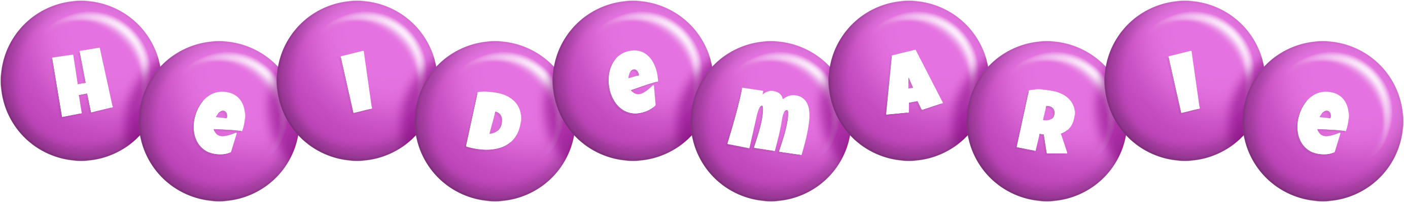 Heidemarie candy-purple logo