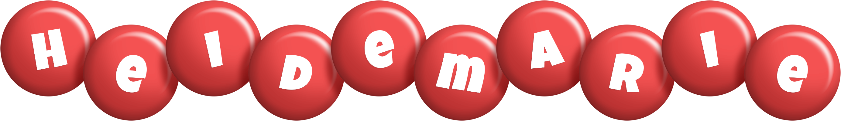 Heidemarie candy-red logo