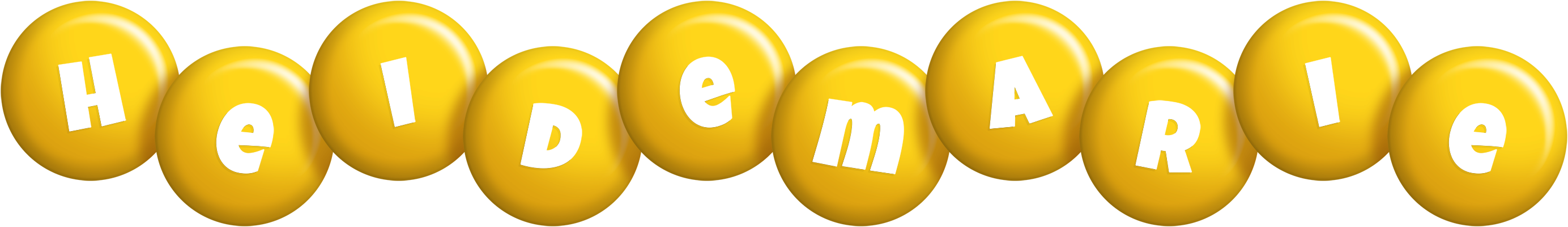 Heidemarie candy-yellow logo