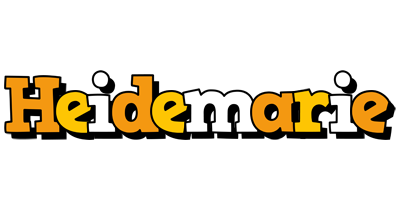 Heidemarie cartoon logo