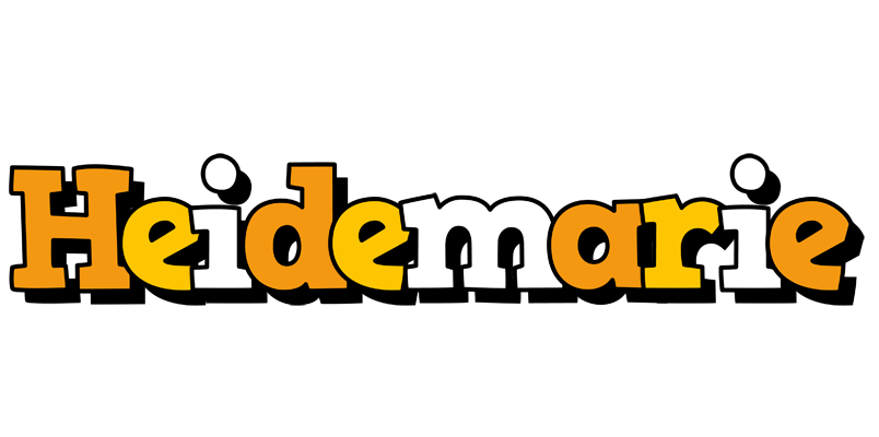 Heidemarie cartoon logo