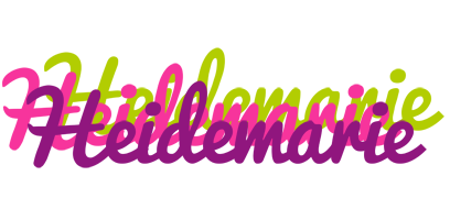 Heidemarie flowers logo