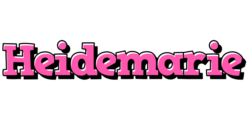 Heidemarie girlish logo