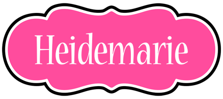 Heidemarie invitation logo