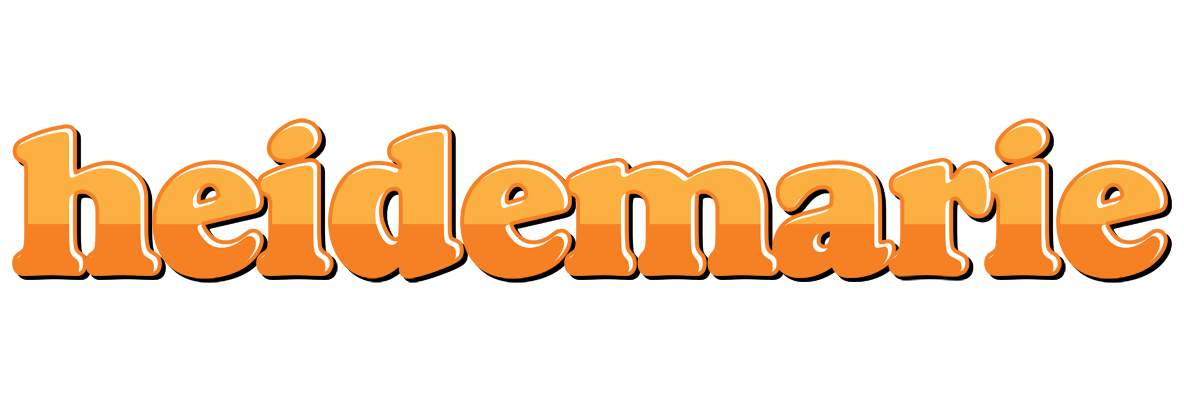 Heidemarie orange logo