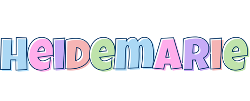 Heidemarie pastel logo