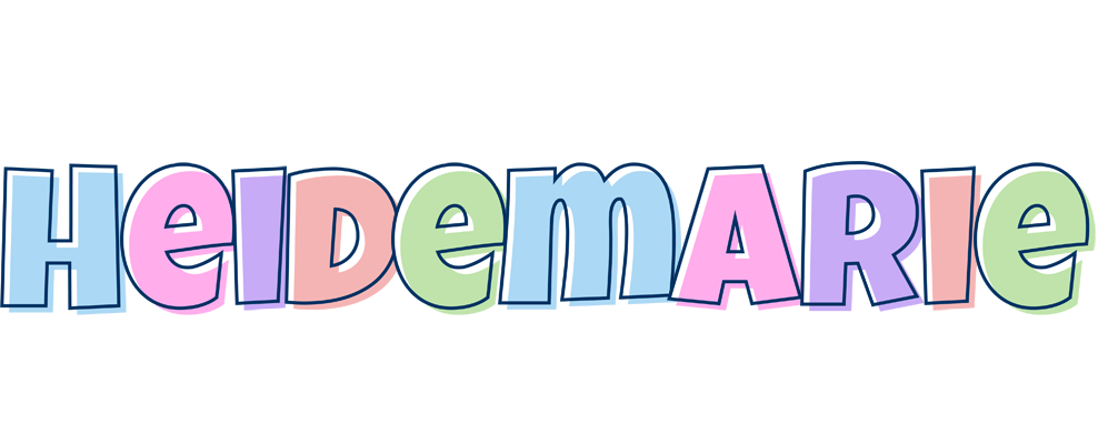 Heidemarie pastel logo