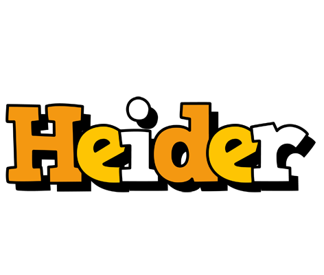 Heider cartoon logo
