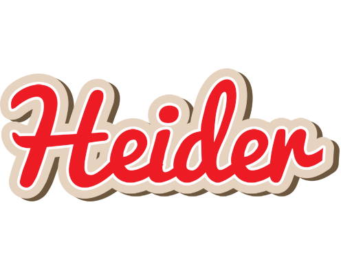 Heider chocolate logo