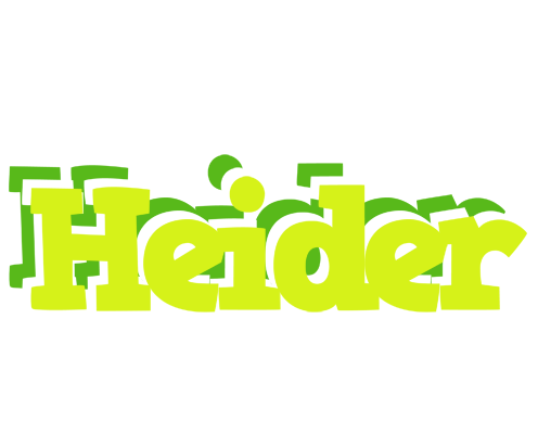 Heider citrus logo