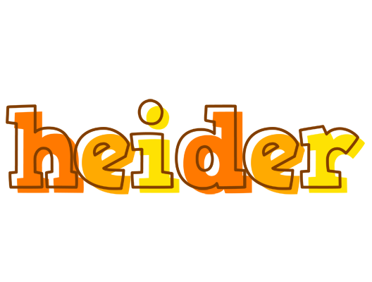 Heider desert logo