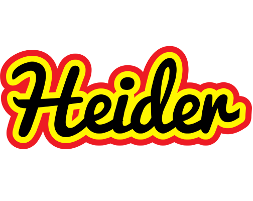 Heider flaming logo
