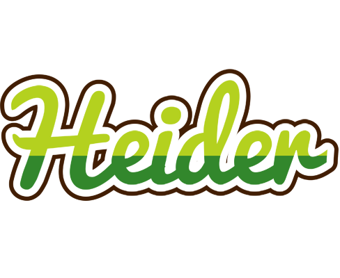 Heider golfing logo
