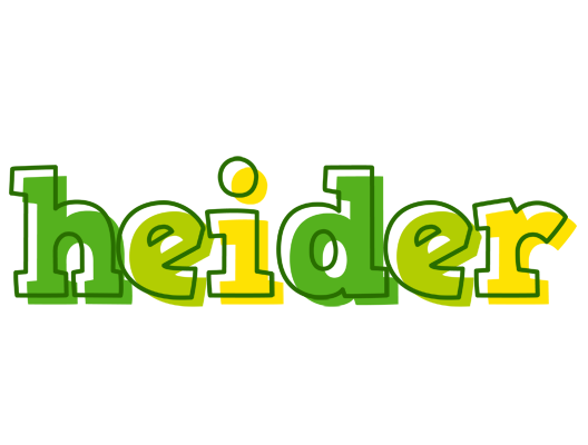Heider juice logo
