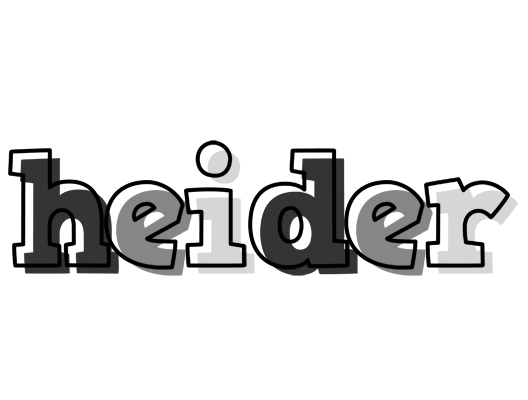 Heider night logo