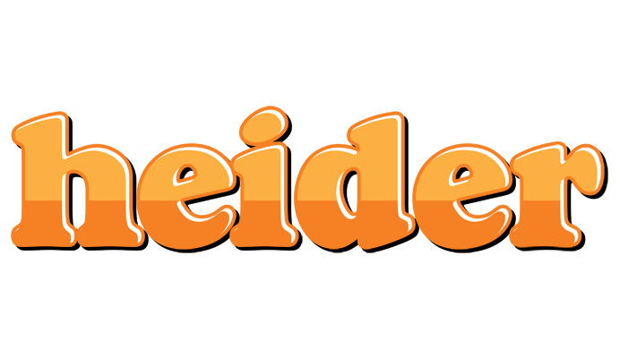 Heider orange logo