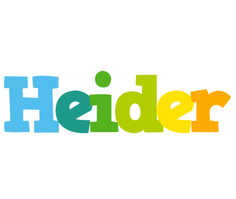 Heider rainbows logo