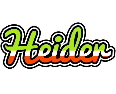 Heider superfun logo