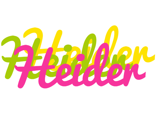 Heider sweets logo