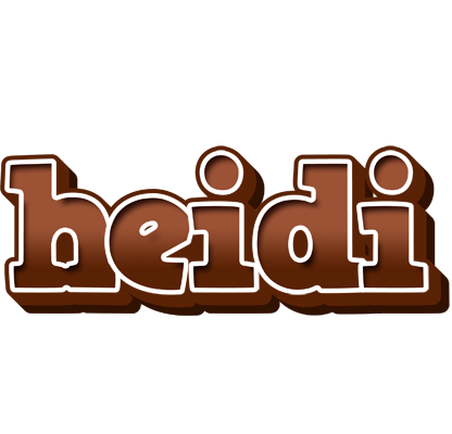 Heidi brownie logo