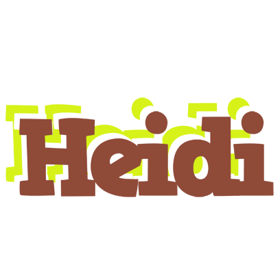 Heidi caffeebar logo