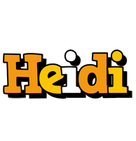 Heidi cartoon logo