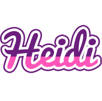 Heidi cheerful logo