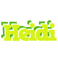 Heidi citrus logo