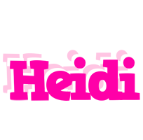 Heidi dancing logo