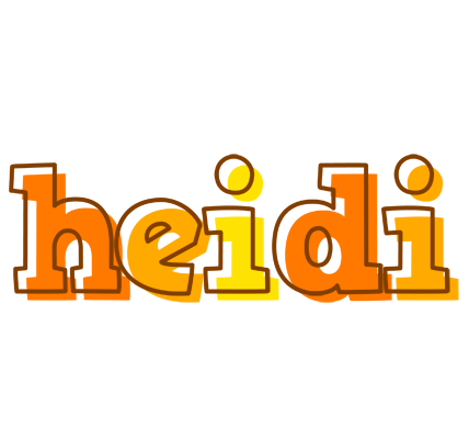 Heidi desert logo