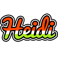 Heidi exotic logo