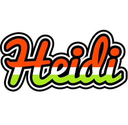 Heidi exotic logo