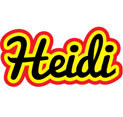 Heidi flaming logo