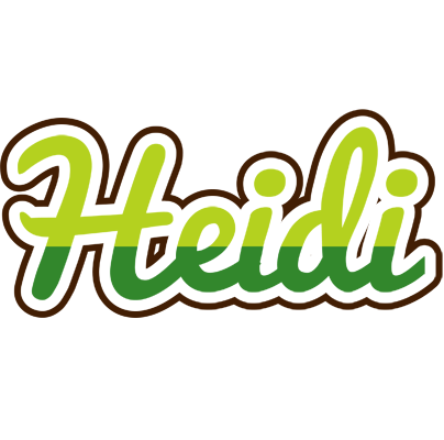 Heidi golfing logo