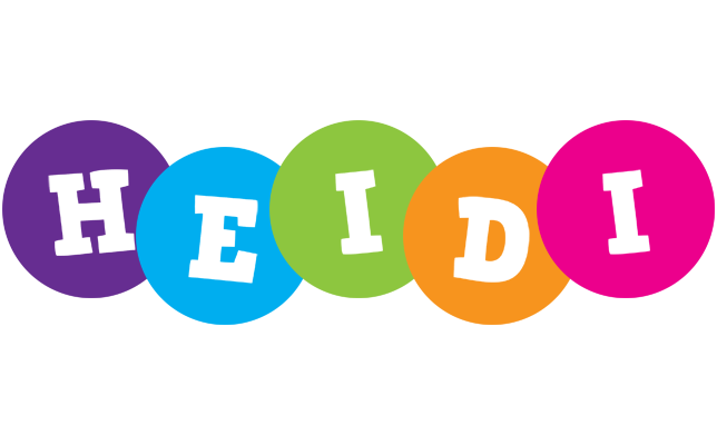 Heidi happy logo