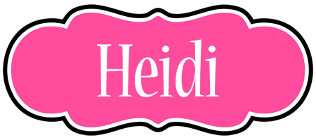 Heidi invitation logo